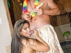 Sujper hot round ass babe gets pounded hard in these hot tiki style bake sale videos